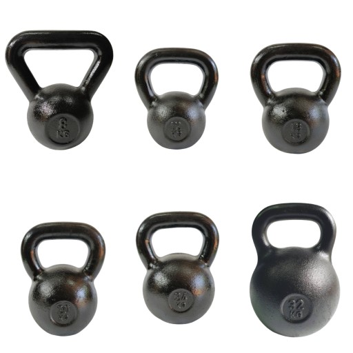 Zestaw Kettlebells 8kg,12kg,16kg,20kg,24kg,32kg