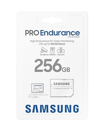 KARTA PAMIĘCI SAMSUNG Pro Endurance 256GB MJ256KA