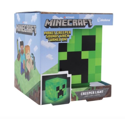 Lampka Paladone Minecraft Creeper PP6595MCF zielona