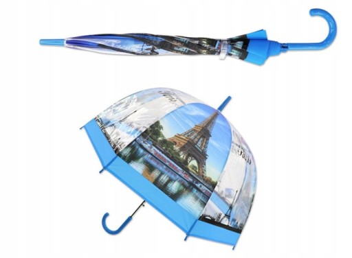 PARASOL PRZEZROCZYSTY PARASOLKA PRZEZROCZYSTA XL