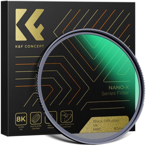K&F Filtr dyfuzyjny efektowy Black Mist 1/4 Nano X PRO 52 mm
