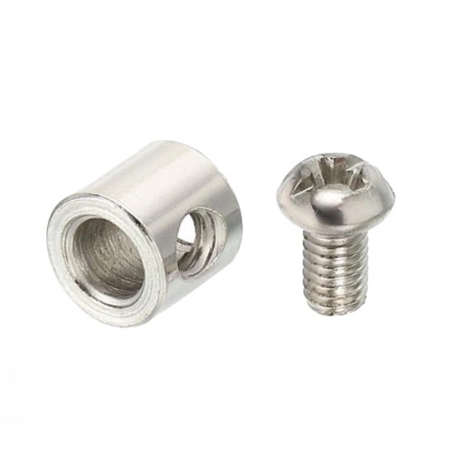 Zacisk Liny Stalowej - typ C 8x9mm - Stabilne Mocowanie Linki Stalowej