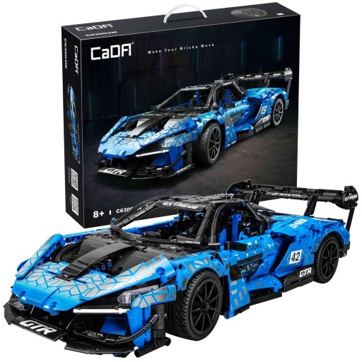 KLOCKI KONSTRUKCYJNE CADA SAMOCHÓD SPORTOWY DARK GTR 2088EL
