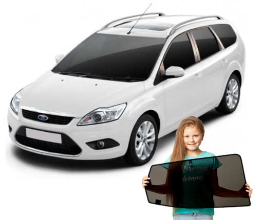 ZASŁONKI NA MAGNESACH FORD FOCUS 2 II MK2 kombi