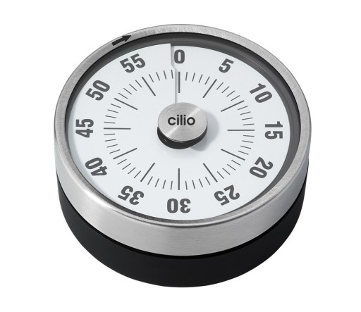 Minutnik Cilio magnesem timer Pure inox 8 x 3 cm