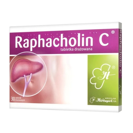 Raphacholin C, 30 tabletek