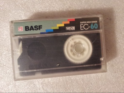 kaseta taśma VHS-C VHSC BASF 60min
