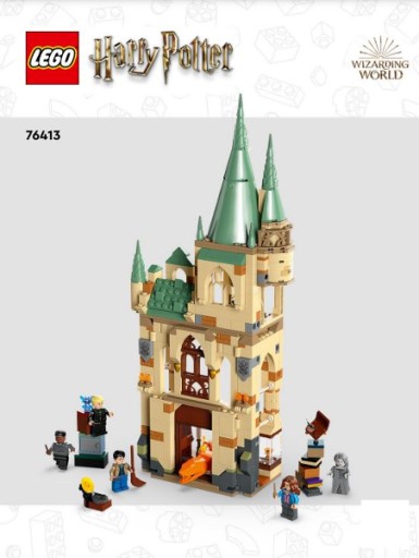 Lego INSTRUKCJA 76413 Potter Room of Requirement N