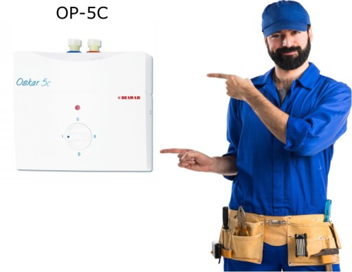 BIAWAR UMYWALKOWY OGRZEWACZ WODY OSKAR OP-5C 10710