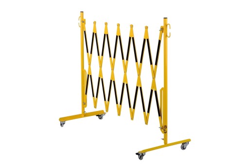 BARIERA NOŻYCOWA harmonijka ZAPORA 360 cm KÓŁKA