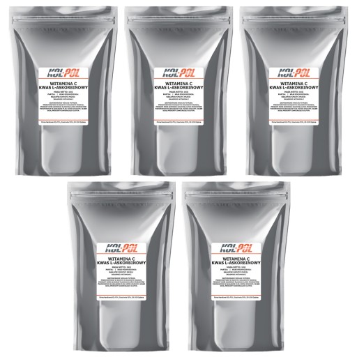 WITAMINA C 5kg Kwas L-Askorbinowy 100% w proszku