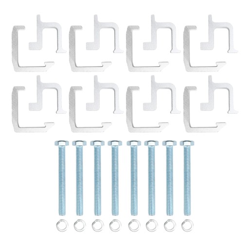 16 sztuk Truck Bed Cap Topper Mount Clamps Camper