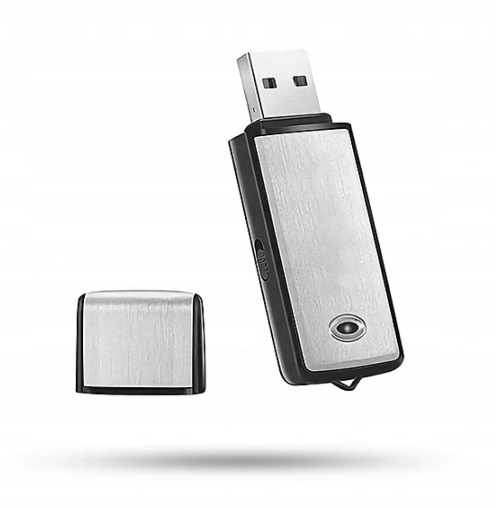 DYKTAFON PODSŁUCH PENDRIVE 16GB DETEKCJA VOX 566
