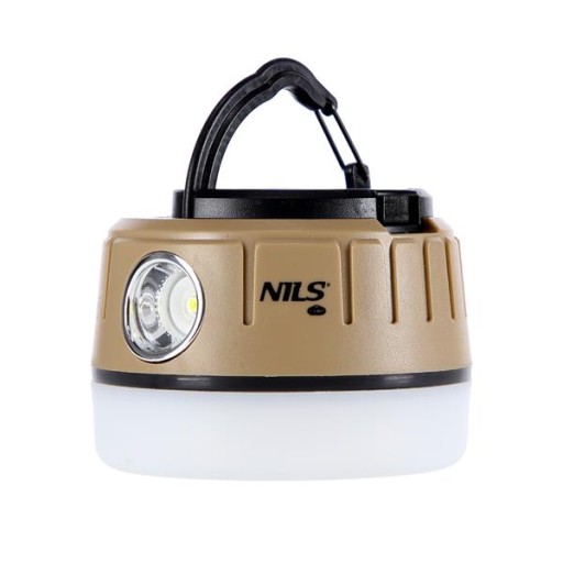 Lampa lampka LED turystyczna wodoodporna na kemping z uchwytem 500LM NC0005