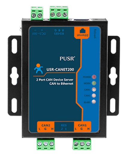 Przemysłowy konwerter magistrali CAN na Ethernet USR-CANET200 USR IOT