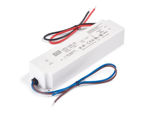 ZASILACZ DO LED 12V 100W 8.5A IP67 LPV MEAN WELL