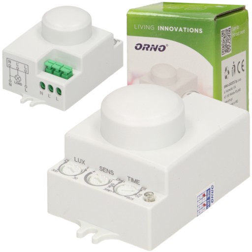 Czujnik Ruchu Zmierzchu Mikrofalowy MINI do LED