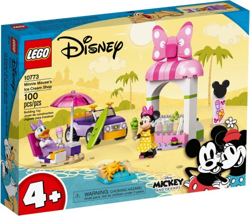 LEGO Disney 10773 Sklep z lodami Myszki Minnie