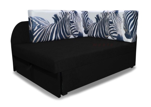 Narożnik dziecięcy KUBUŚ, rozkładane łóżko, sofa