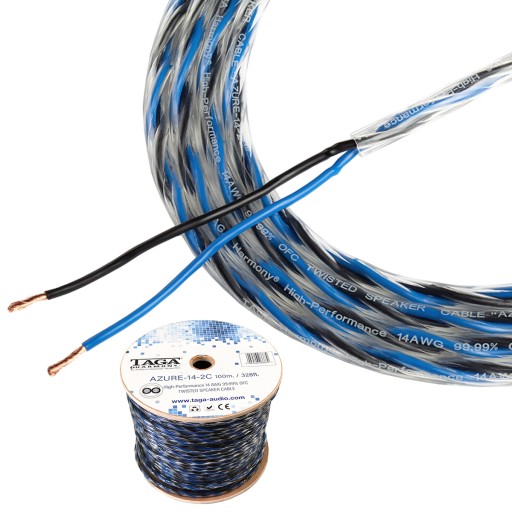 TAGA HARMONY Azure 14-2C KABEL PRZEWÓD OFC 2x2.1mm