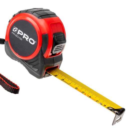 Miara zwijana 5m 25mm hamulec zacisk obud.ABS Kl.2 PR-60-02 PRO-MZ115