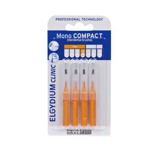 ELGYDIUM CLINIC MONO COMPACT 3 POMARAŃCZ 1,2mm 4sz