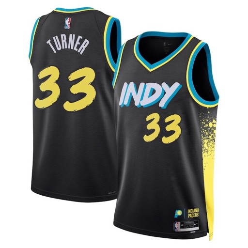 23-24 NBA Indiana Pacers Basketball Jersey Halliburton Sports Shirts, 3XL