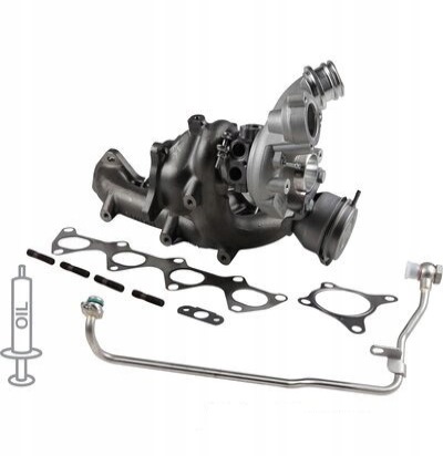 TURBOSPRĘŻARKA TURBINA ZESTAW do VW TIGUAN 1.4 TSI