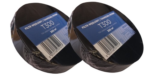 ORYGINALNY FILTR WĘGLOWY do okapu AKPO WK-4 Nero Eco 300 m3 - komplet 2szt.