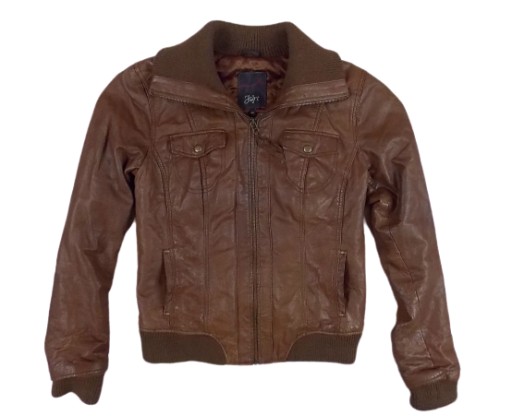 JSFN KURTKA PILOTKA SKÓRZANA BOMBER_44