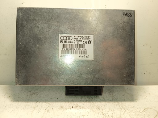 Sterownik Moduł Bluetooth Audi A3 8P 8P0862335A