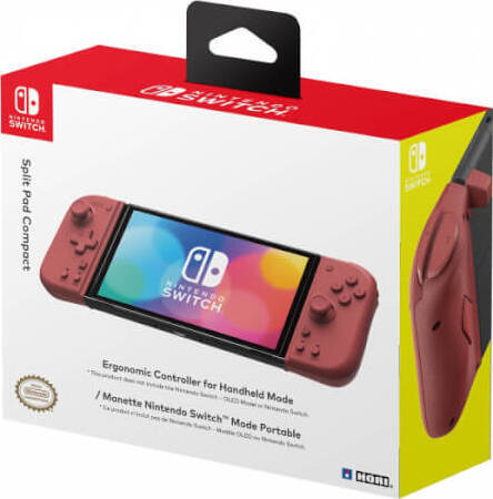 Kontroler Nintendo SWITCH Split Pad Compact czerwony
