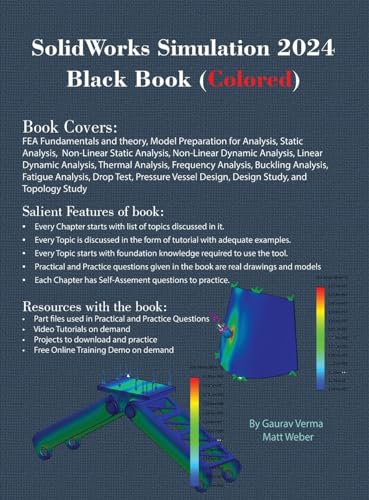SolidWorks Simulation 2024 Black Book: (Colored) GAURAV VERMA