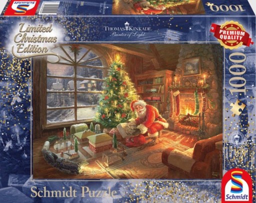 Puzzle PQ 1000 T. K Przesyłka od Świętego Mikołaja