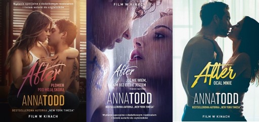 ANNA TODD - AFTER - pakiet 3-ech książek