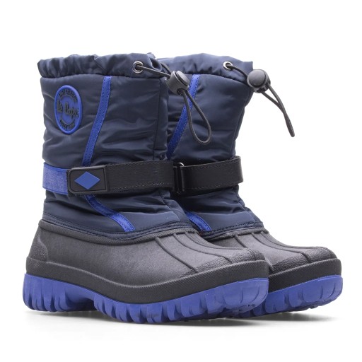 BUTY ZIMOWE DZIECIĘCE LEE COOPER ŚNIEGOWCE OCIEPLANE OBUWIE LCJ-21-44-0520K