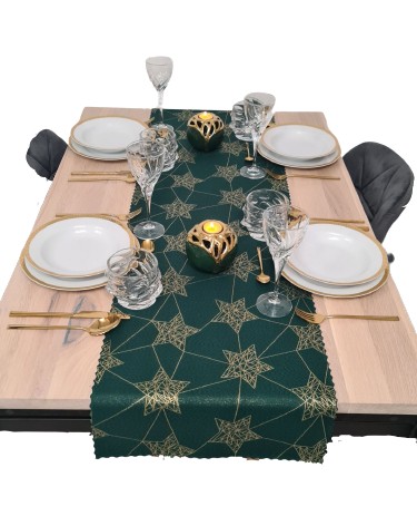 Świąteczny bieżnik wigilijny plamoodporny 40X70