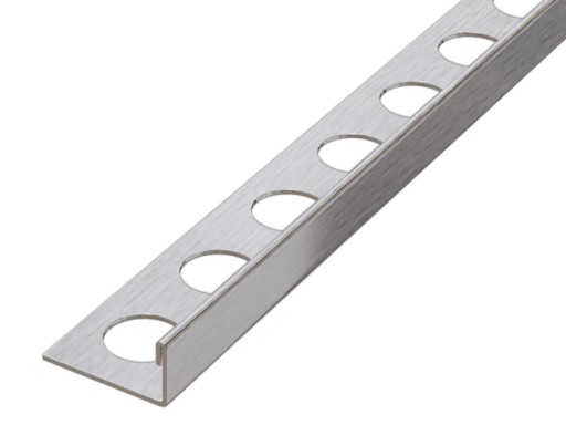 Profil licowy ozdobny Srebrny Mat J 10mm x 270cm