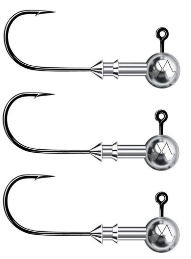 Główka jigowa MUSTAD Classic 1/0 12,5g 3szt