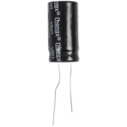 Radialny kondensator elektrolitowy 1000uF 50V 105C 25 x 13 mm - czarny