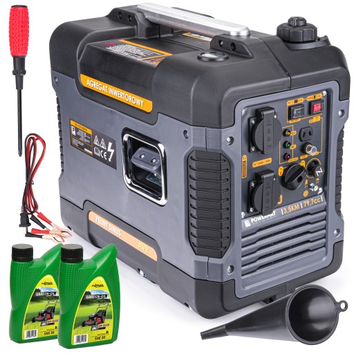 Agregat PRĄDOTWÓRCZY Inwertorowy Generator 2000W