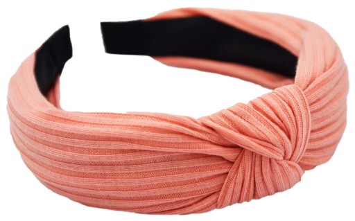 HIT OPASKA DO WŁOSÓW TURBAN PIN UP WĘZEŁ łososiowa