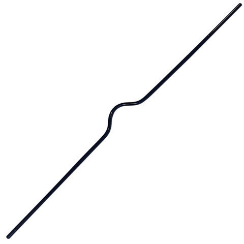 Zawieszki haczyki do kalendarzy 15cm CZARNE 100szt