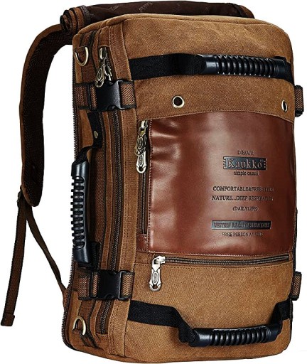 PLECAK PODRÓŻNY VINTAGE MĘSKI DAMSKI 22L prezent na dzień kobiet