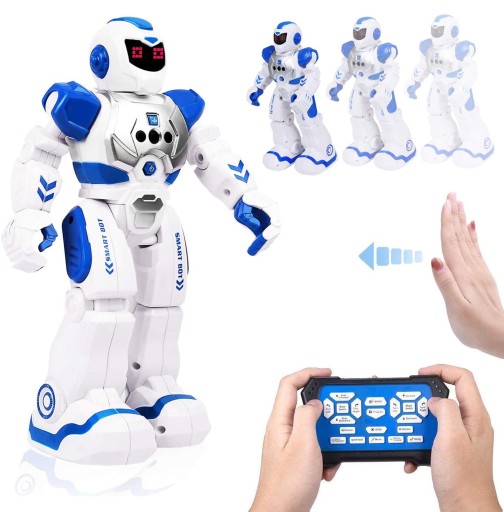 ROBOT Z PROGRAMOWANIEM ZDALNIE STEROWANY NA PILOT ROBOCOP EARLY LEARNING