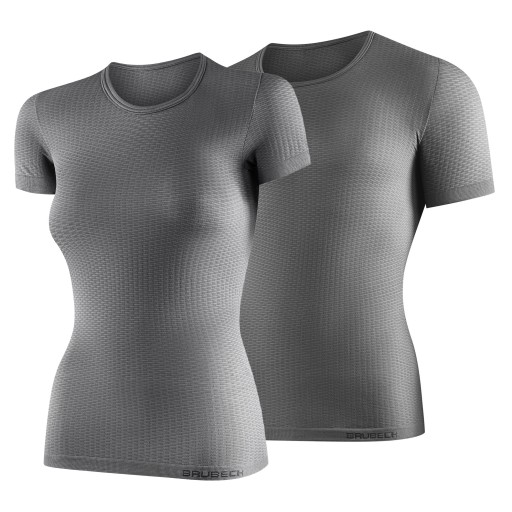 Koszulka termoaktywna Brubeck Base Layer UNISEX Potówka z krótkim rękawem S