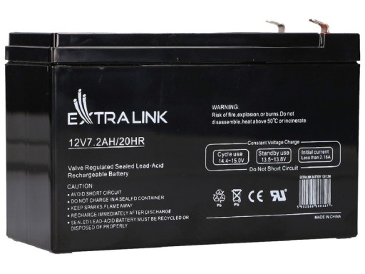 Extralink AGM 12V 40Ah | Akumulator | bezobsługowy