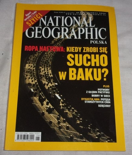 National Geographic Polska - nr 6/2004 - kultowy profesjonalny miesięcznik