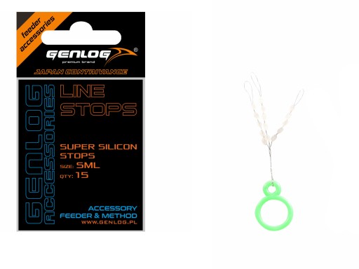STOPERY SILIKONOWE SML GENLOG 15szt