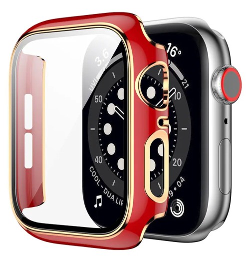 OBUDOWA ETUI CASE + SZKŁO do APPLE WATCH 7 8 9 45 mm